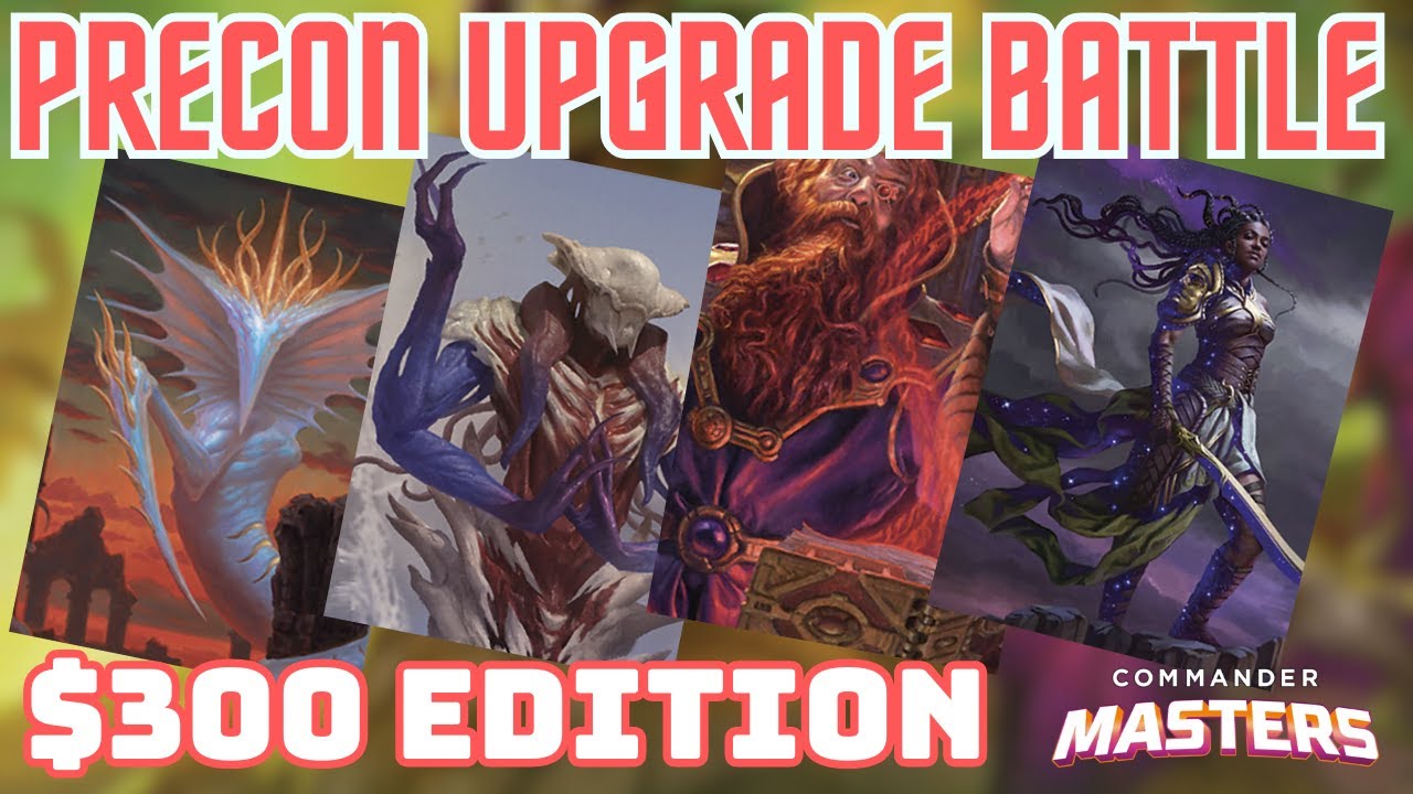 $300 Precon Upgrade Battle - Gravemother v. Zhulodok v. Guff v. Anikthea | EDH Gameplay