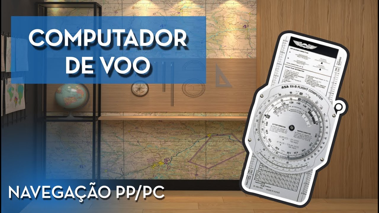 COMPUTADOR DE VOO FACE A - PP/PC/IFR NAVEGAÇÃO