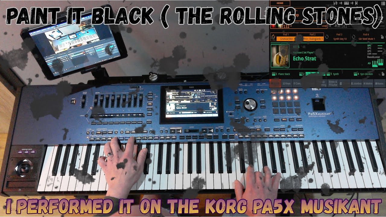 Korg PA5X Musikant Performance – Paint It Black (My Version)