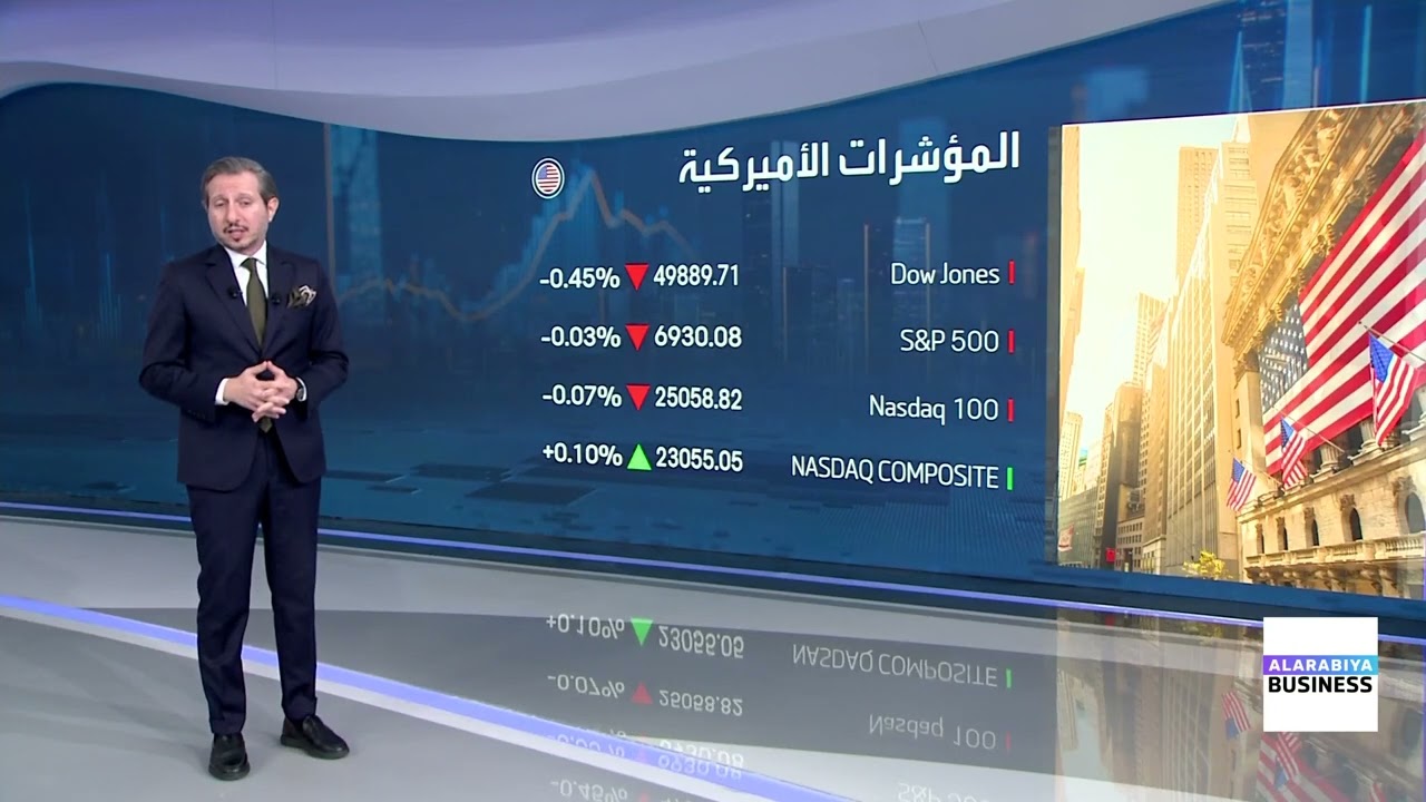 تباين أداء المؤشرات الأميركية في تعاملات جلسة اليوم