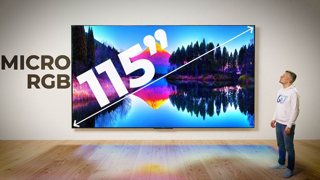 Recenzja pierwszego na świecie telewizora Micro RGB od Samsunga! 115 cali to już rzeczywistość!