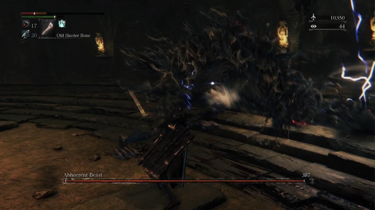 Hunter VS Abhorrent Beast