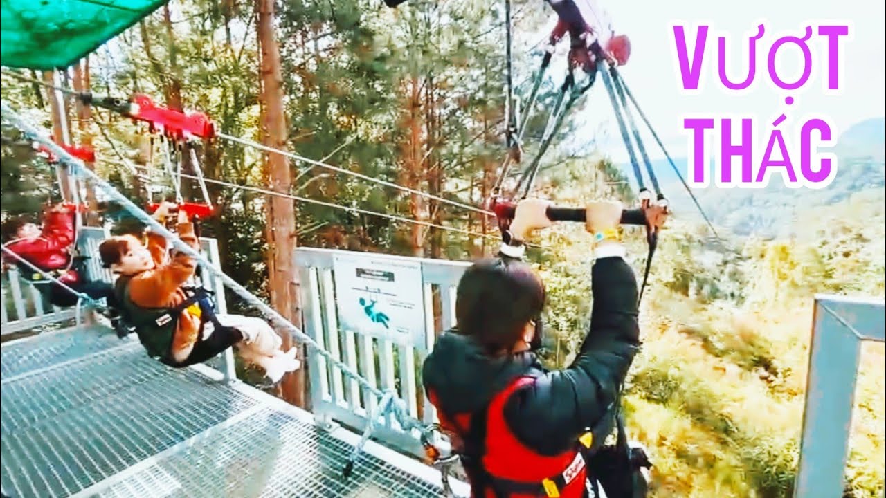 ZIPLINE ĐU DÂY MẠO HIỂM VƯỢT THÁC DATANLA ĐÀ LẠT | ADVENTURE ACTIVITY
