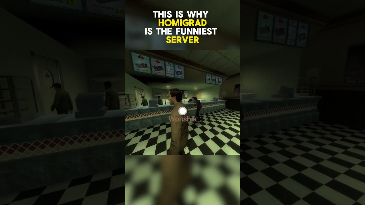 This is why Homigrad servers are the best | #gmod #homigrad #funny