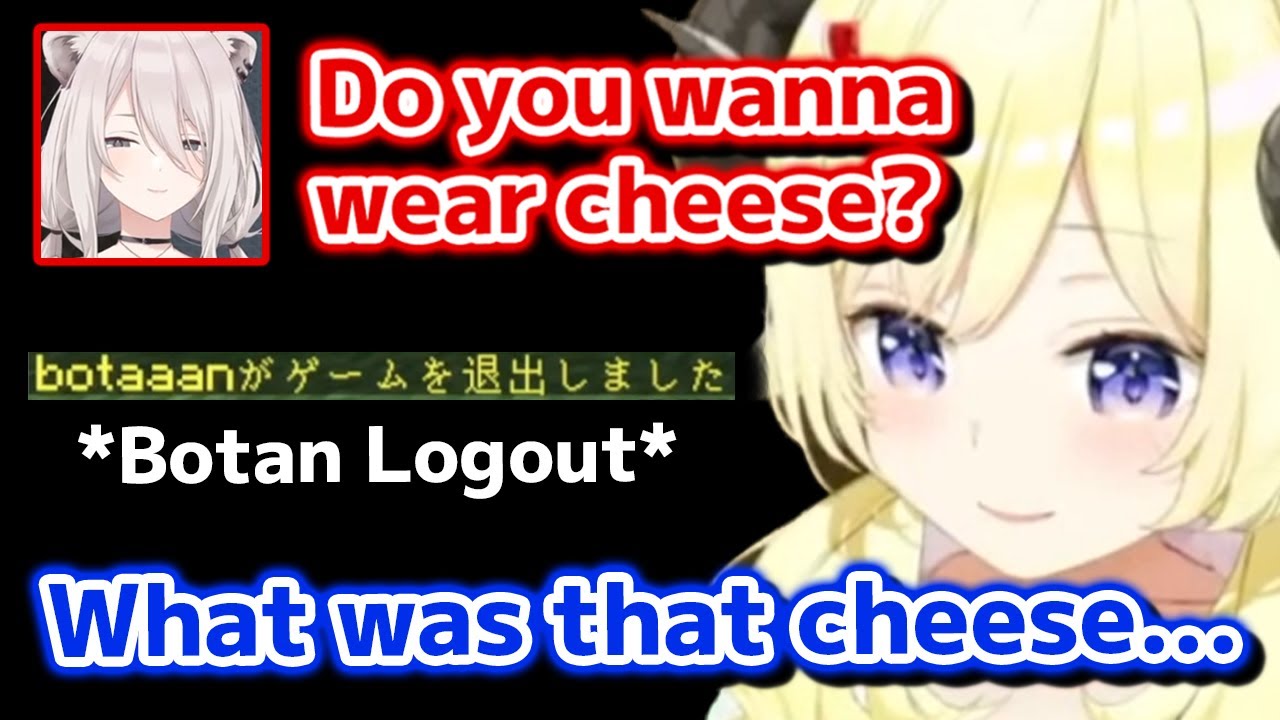 Botan makes Watame confused for the rest of the day with a mysterious line [Hololive Eng Sub]