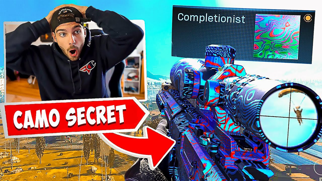 J'ai débloqué DAMAS sur WARZONE!! (CAMO SECRET)