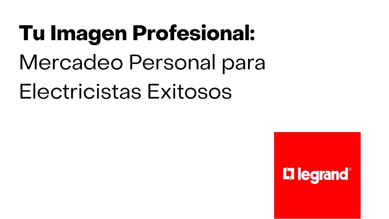 Mercadeo para electricistas