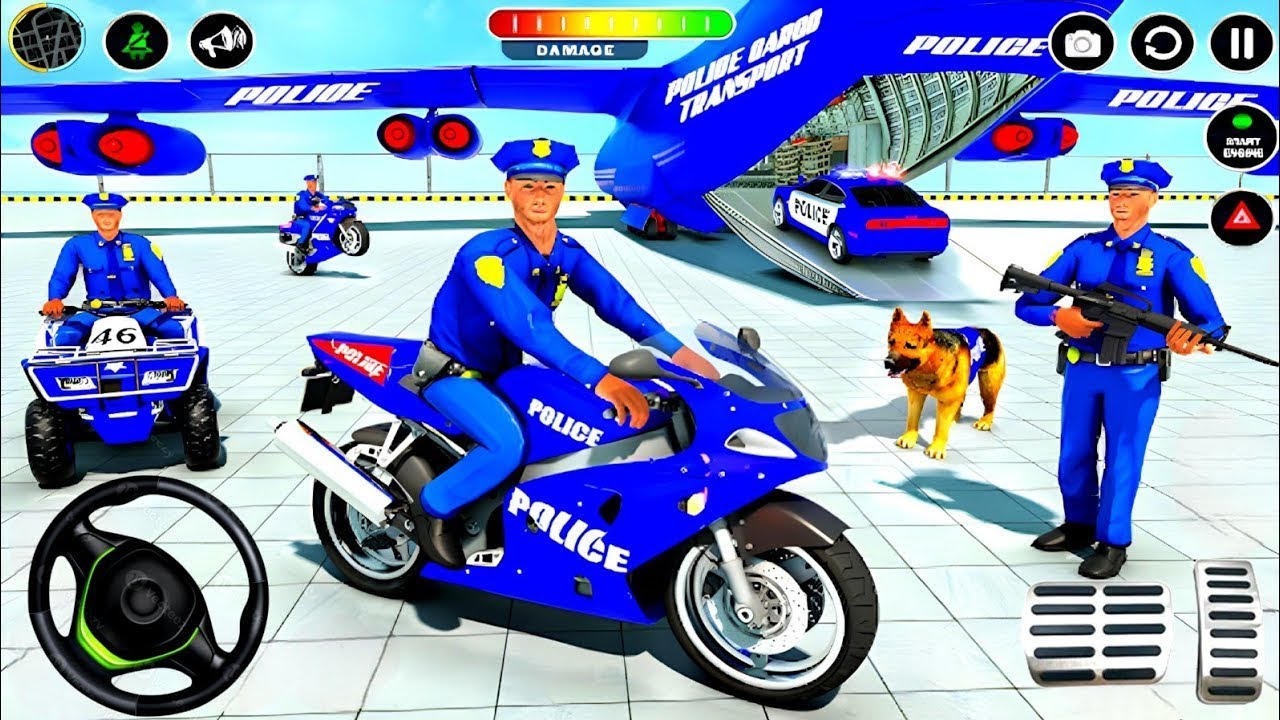 Police Car Chase Simulator 3d -Real Chase Cop Pursuit (Android) Part 1