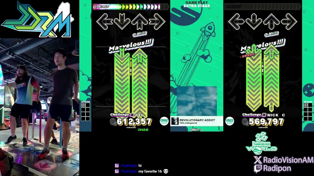 [DDR W - CEL] REVOLUTIONARY ADDICT [CSP 16] PFC 999,800