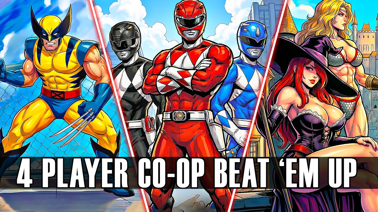 Top 15 Best 4-Player Co-Op Beat &lsquo;Em Ups Games You Can Play Right Now