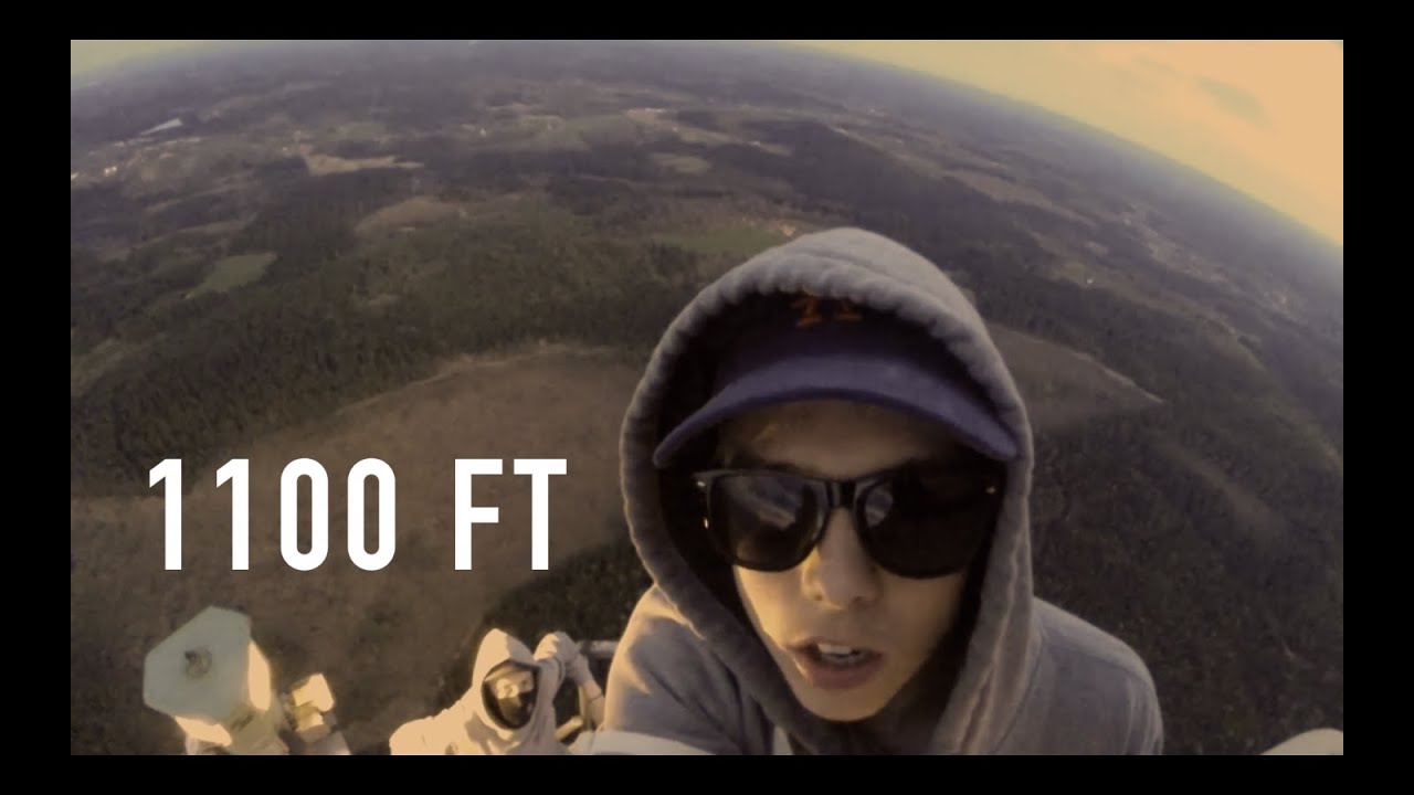 Climbing Sweden's HIGHEST tower (334m, Busted)
