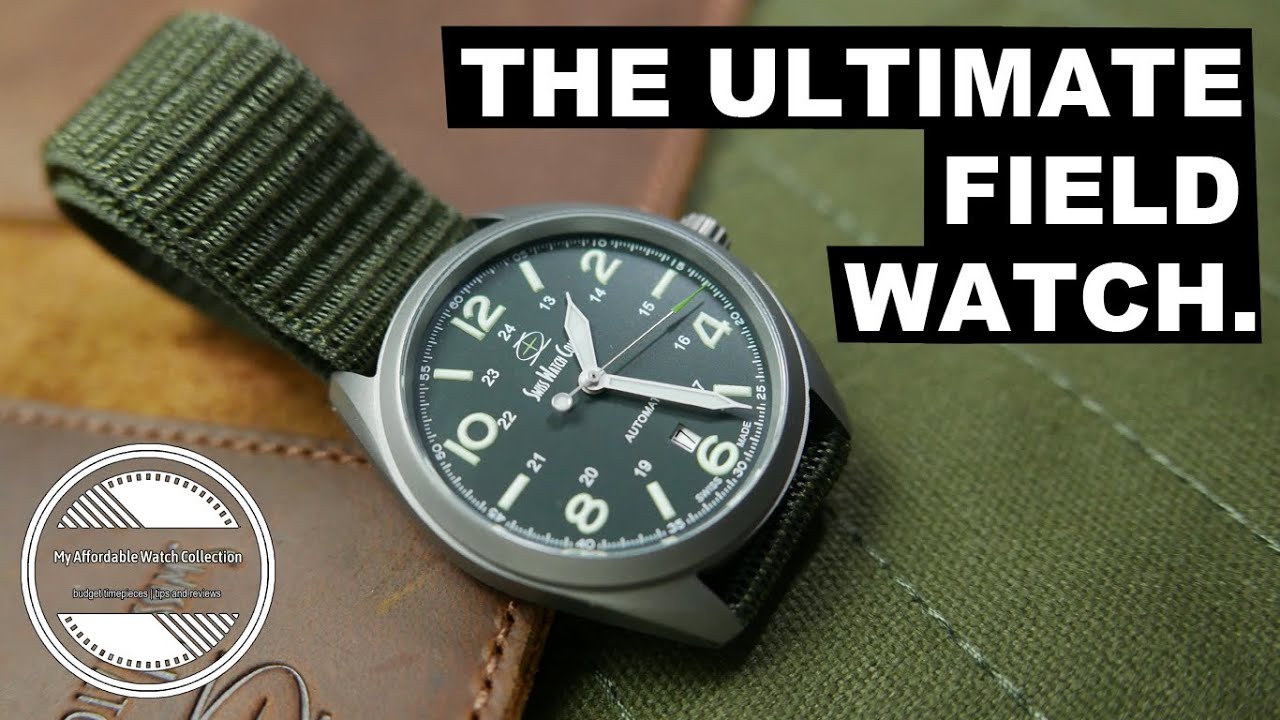 The Ultimate [TITANIUM] Field Watch - Swiss Watch Company BUNKER Microbrand Watch Review