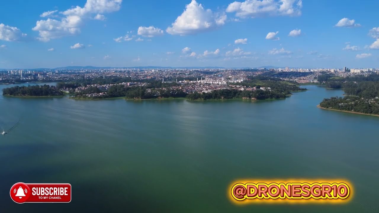A Represa Billings é um dos maiores e mais importantes reservatórios de Sao Paulo 