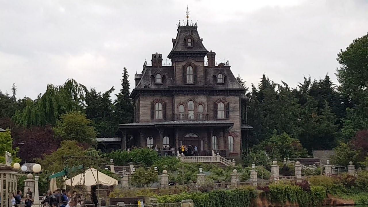 Geisterbahn Phantom Manor onride | Disneyland Paris