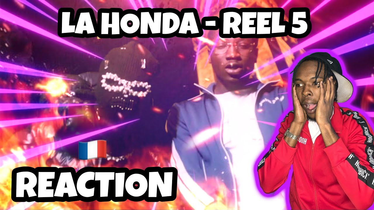 AMERICAN REACTS TO FRENCH RAP! La Honda 19 - Réel 5