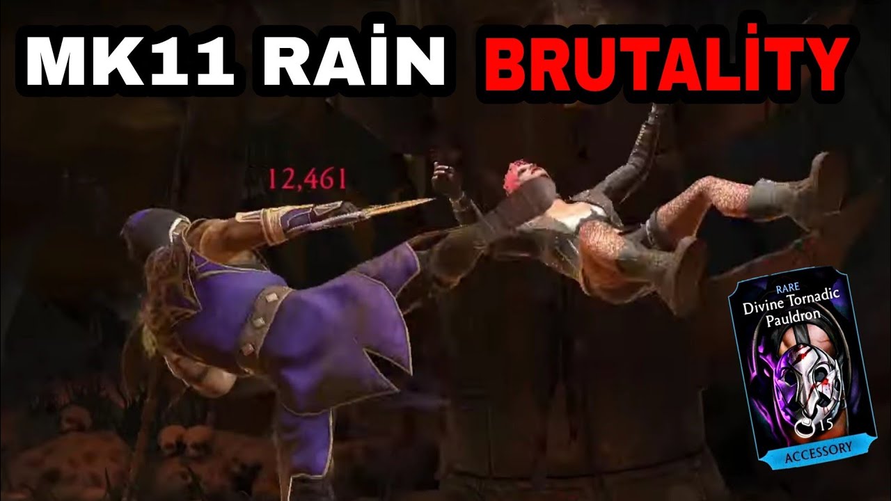 TEKMEYLE YOK EDİYOR💥 | Mk11 Rain Brutality | Mk Mobile | Phoentes