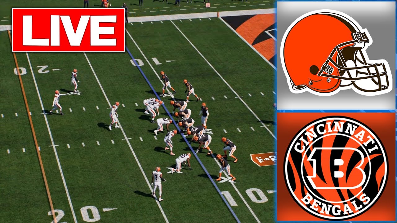 🔴 LIVE🔴Cincinnati Bengals vs Cleveland Browns/ Week 18 / Madden NFL 26