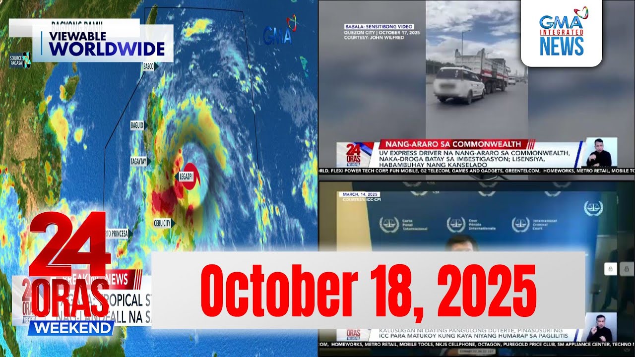 24 Oras Weekend Express: October 18, 2025 [HD]