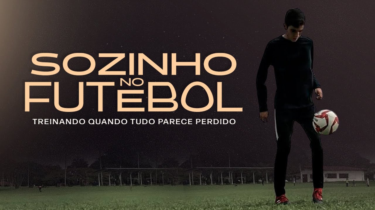 TREINANDO SOZINHO NO FUTEBOL