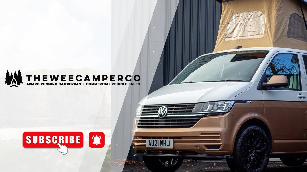 Stunning Copper & White Two-Toned VW Camper