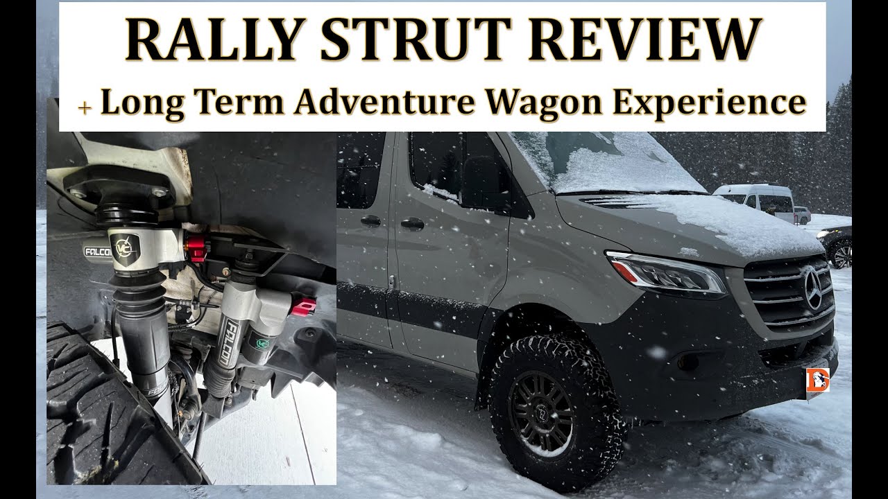 Van Compass Rally Strut Review + Long Term Adventure Wagon and Goal Zero Yeti Experience - Sprinter