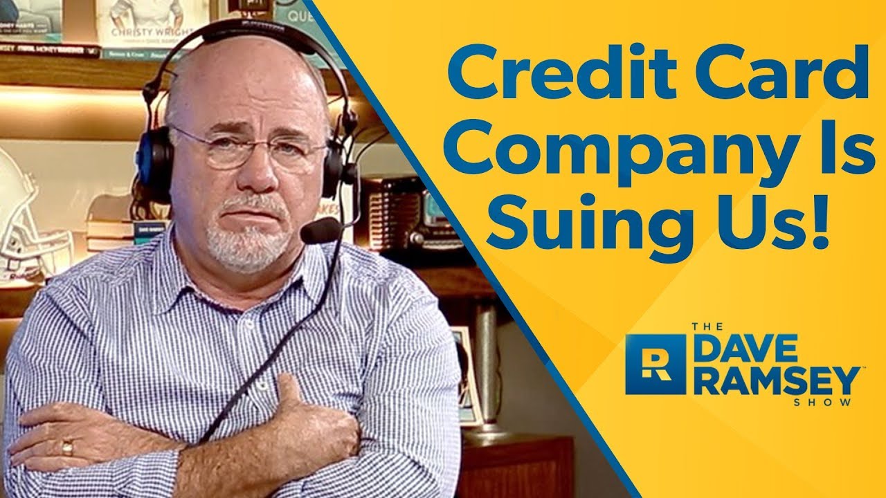 Credit Card Company Is Suing Us!