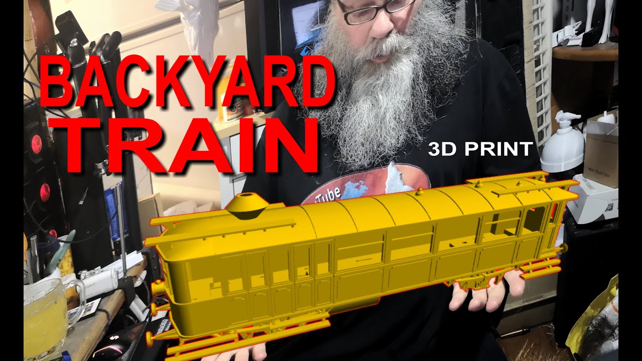 GARDEN TRAIN (3D printed)