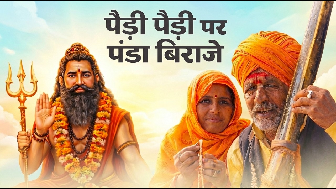 पेड़ी पेड़ी पर पण्डो बिराजे 🪕 | मारवाड़ी भक्ति भजन | Insta Trending pedi pedi par pando biraje