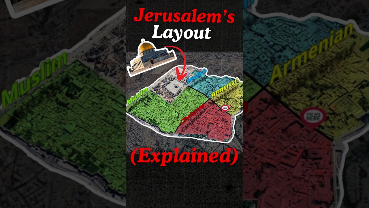 Jerusalem&rsquo;s Layout Explained, Why Jerusalem&rsquo;s Layout Changed Forever Under Hadrian  #jerusalem