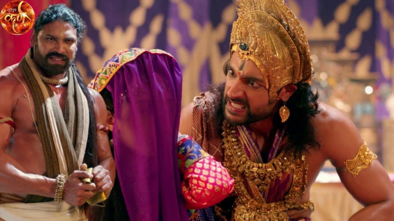 राजा किचक ने किया पांचाली द्रोपदी का अपमान || Suryaputra Karn