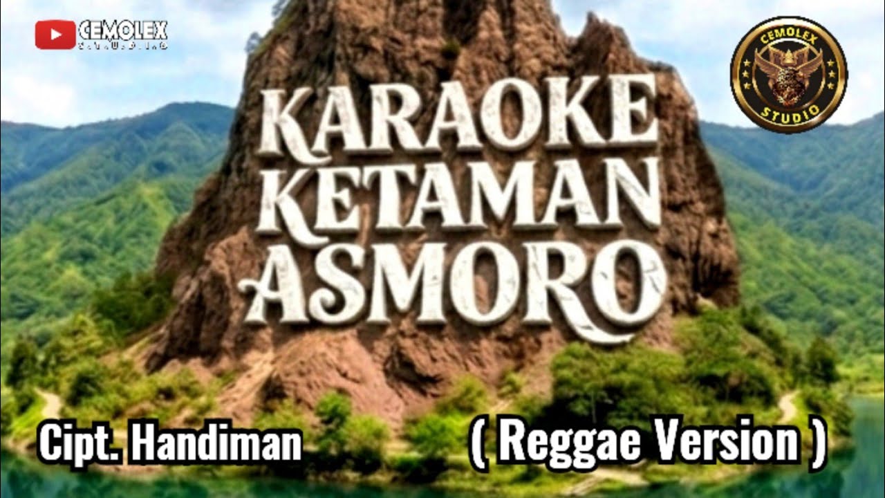 KARAOKE | KETAMAN ASMORO ( Didi Kempot ) | Acoustic Reggae Version