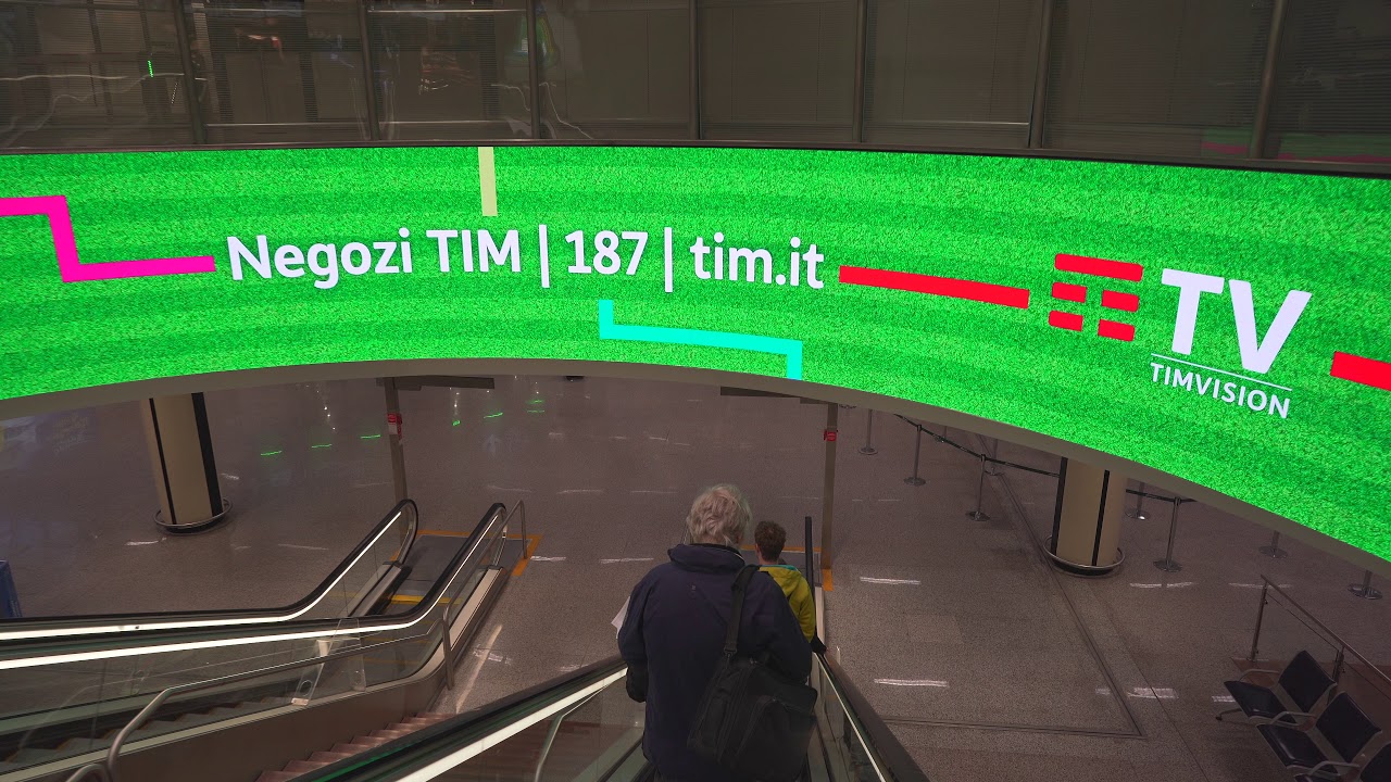Italy, Rome–Fiumicino International Airport, arriving with KLM from Amsterdam