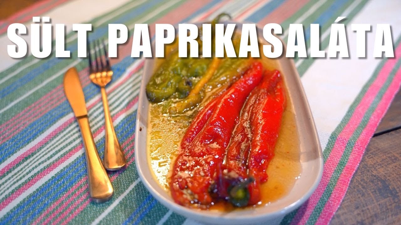 S&uuml;lt paprikasal&aacute;ta Borb&aacute;s Marcsi konyh&aacute;j&aacute;b&oacute;l