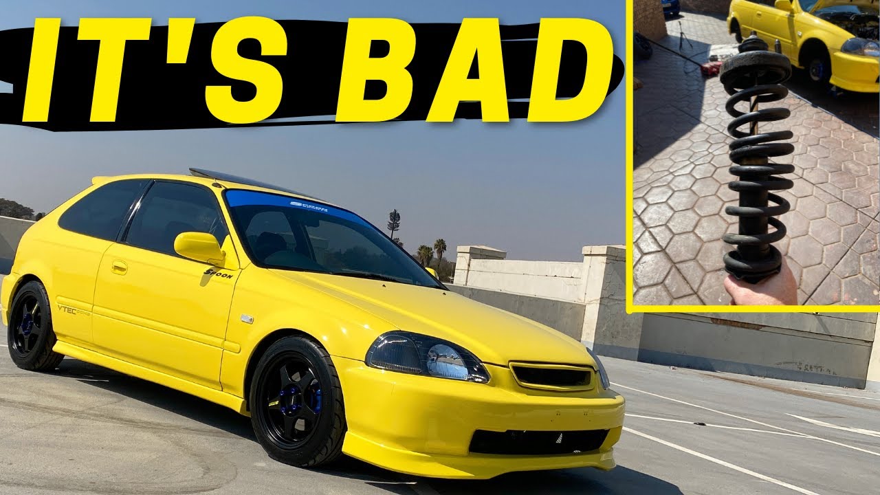 COILOVER INSTALL on my Honda Civic EK + UNIQ Giveaway Winner