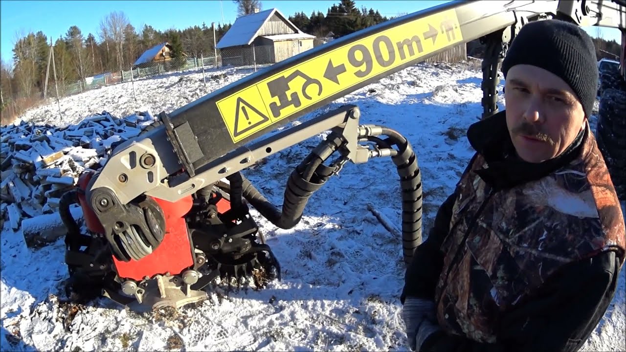 Очень новый харвестер Komatsu
