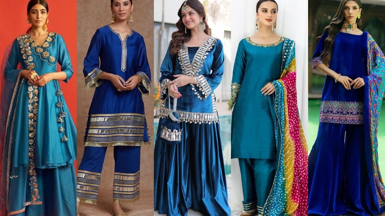 Blue & Navy Blue Dress Designs 2026 | Trendy Outfit Ideas