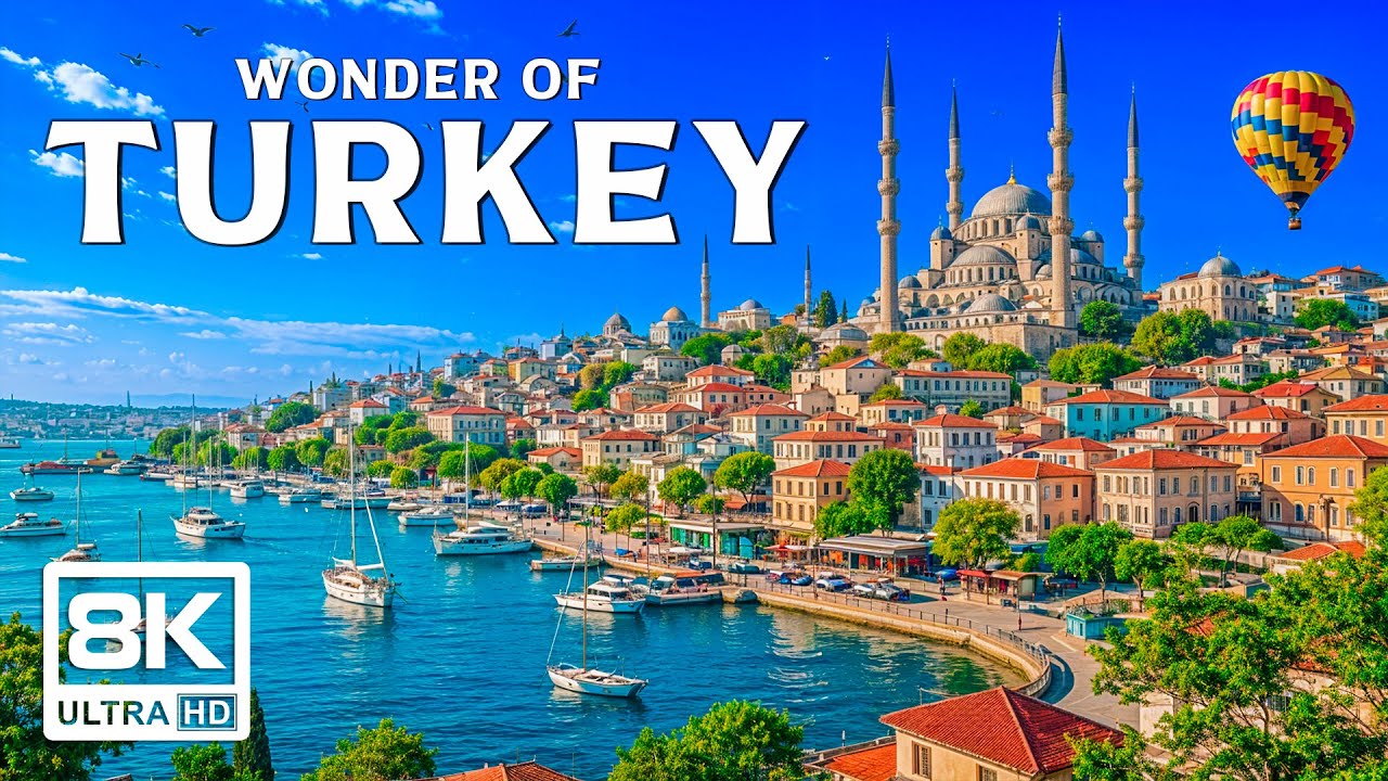 Wonders of Turkey – Discover the Most Beautiful Places to Visit in Turkey – 4K Travel Video