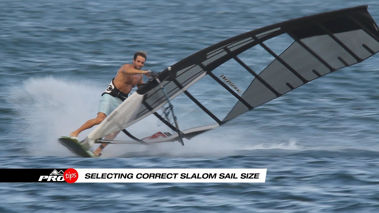 Pro Tips | Selecting correct slalom sail size