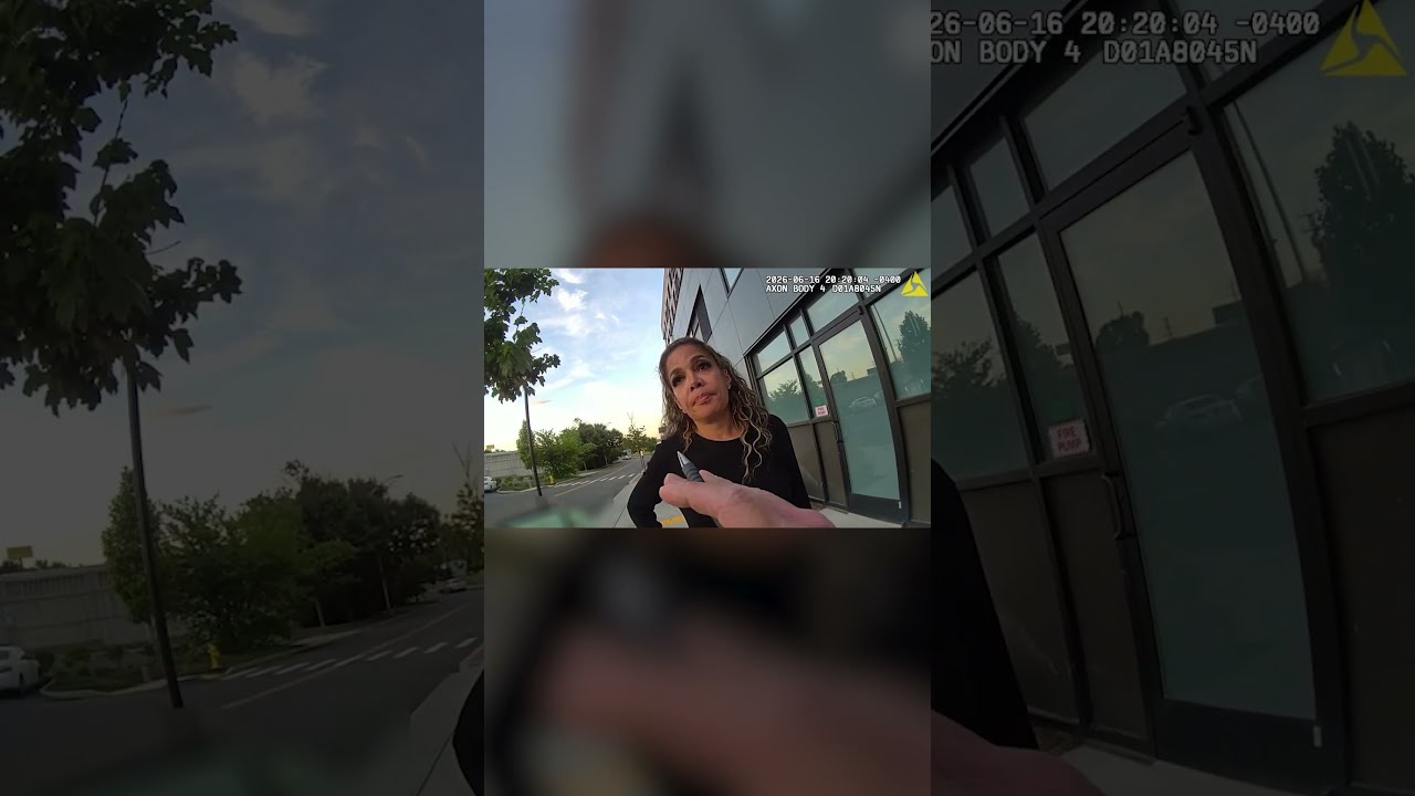 Bodycam: Sunny Hostin&rsquo;s Son Caught on Train Tracks Before Dropping 'Lawyer Mom' Card #shorts