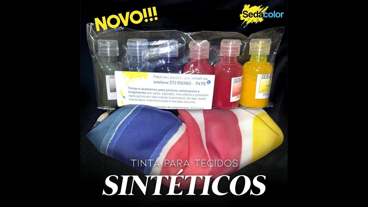 TINTA PARA TECIDO SINTÉTICO