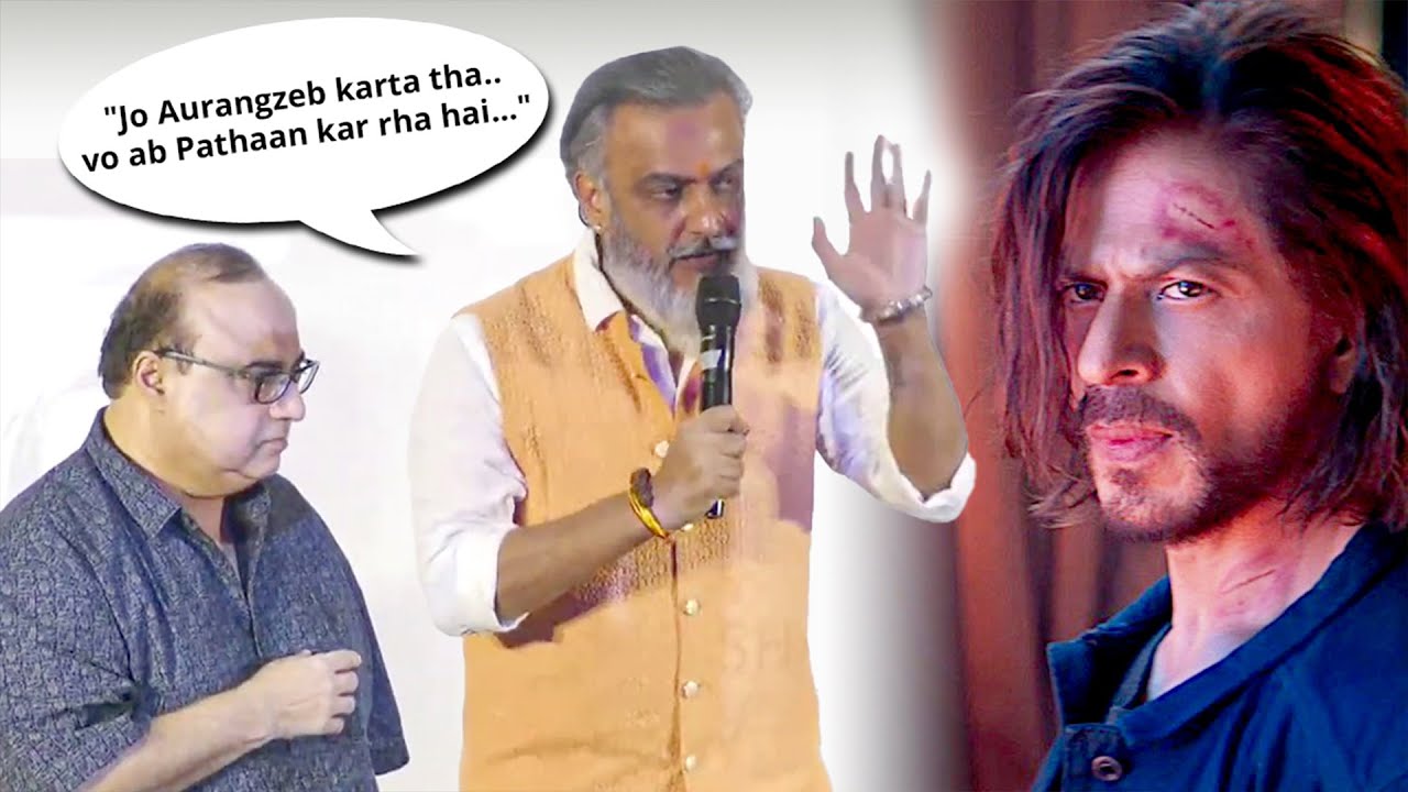 Shah Rukh Khan's Pathaan Criticized At Rajkumar Santoshi's Press Meet
