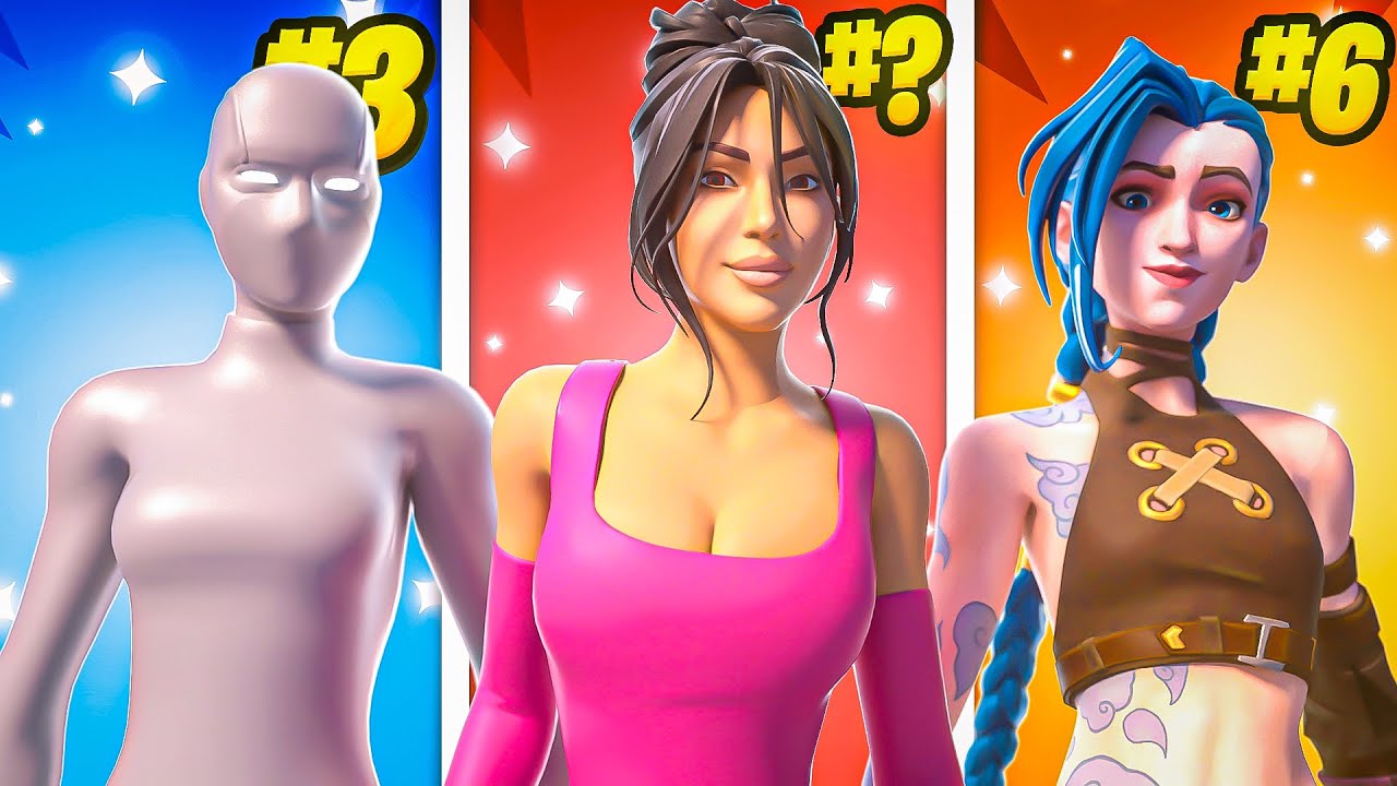 The 30 Most Tryhard Skins on Fortnite!