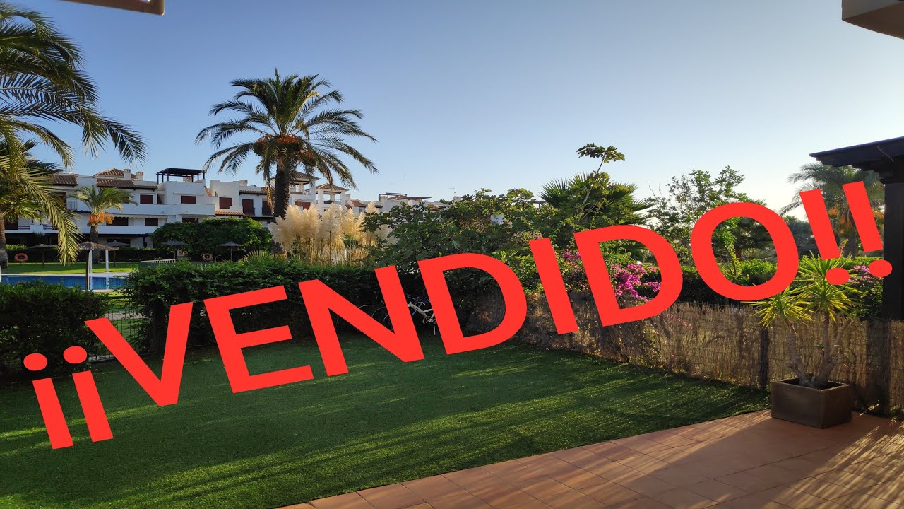 Jardines de Nuevo Vera, excepcional apartamento ¡¡VENDIDO!! en planta baja con jardín priv J1-bajo B