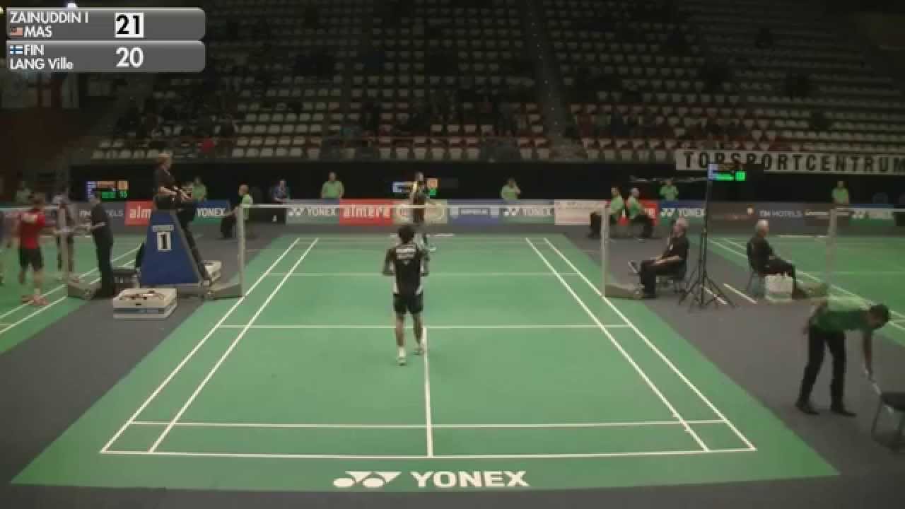 Yonex Dutch Open 2015 | MS | R16 | Ville Lang [FIN] vs Iskandar Zainuddin [MAS]