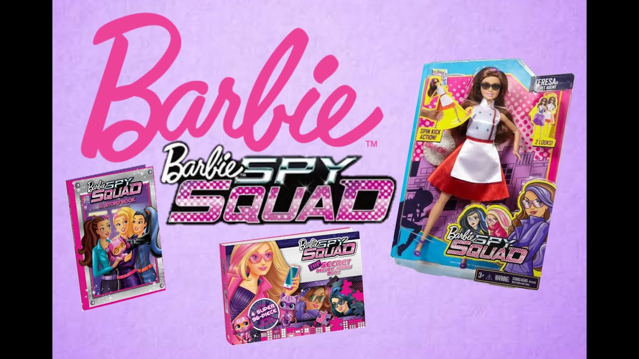 New Barbie Spy Squad Movie + Toy Hunt Video