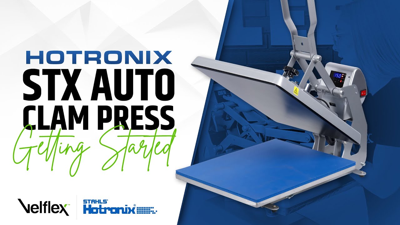 Master Your Stahls' Hotronix STX Auto Clam Heat Press: A Step-by-Step Startup Guide