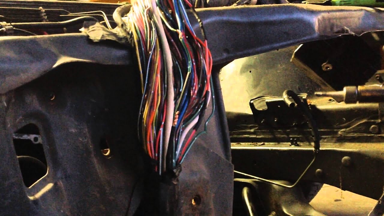 Reparing chassis harness on 240sx