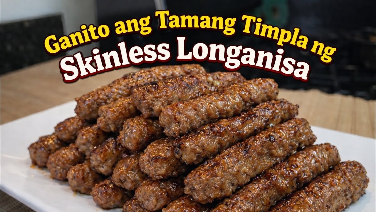 Ganito ang Tamang Timpla ng Skinless Longanisa
