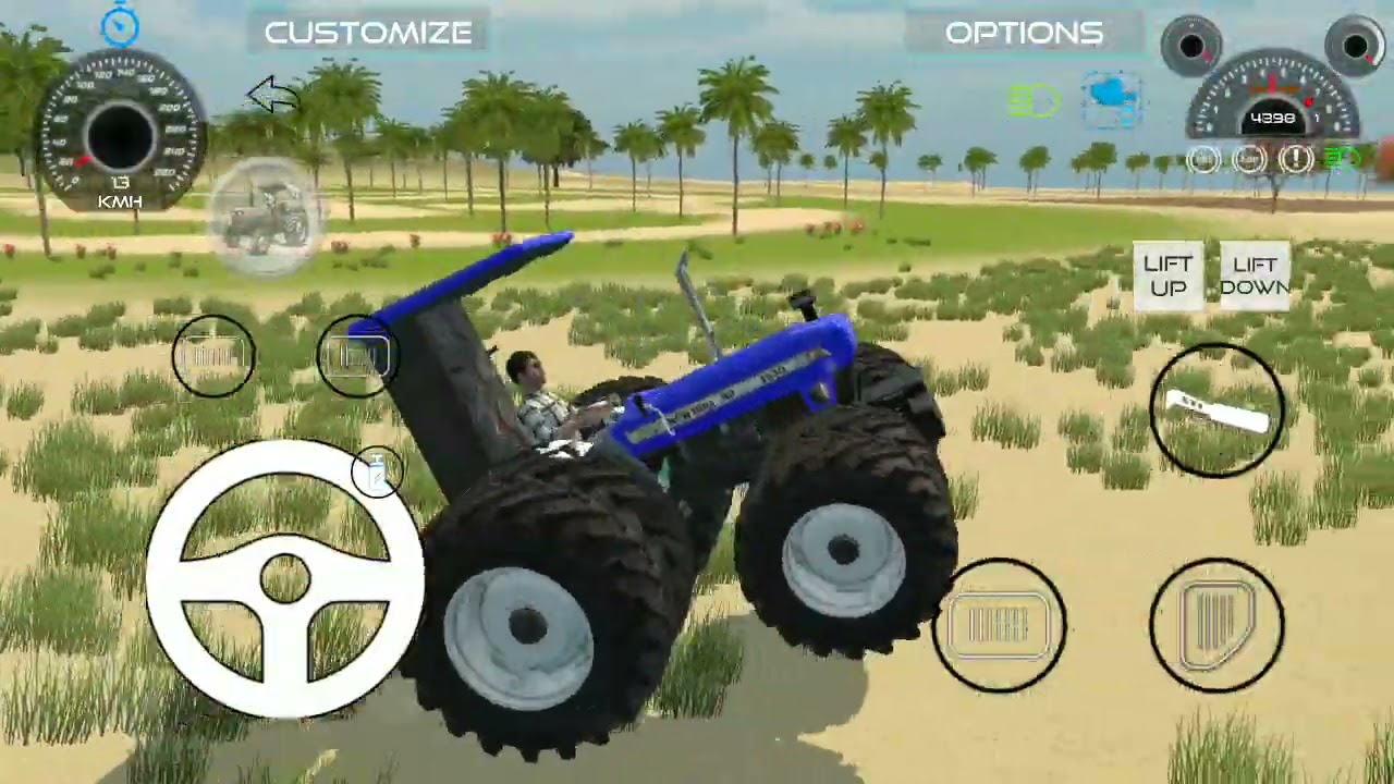 Full modified New Holland 3630 in mountain Part 1