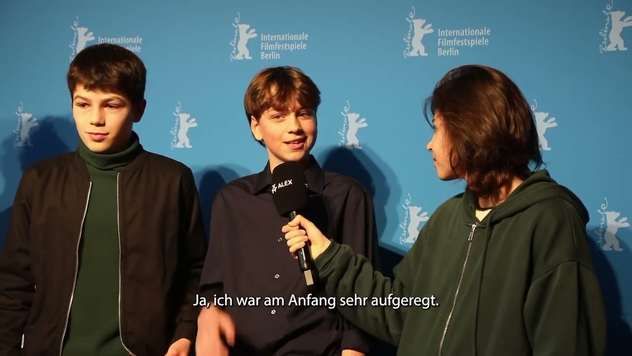 Lou Goossens and Marius De Saeger Interview in Berlinale | B&auml;renstark 2024